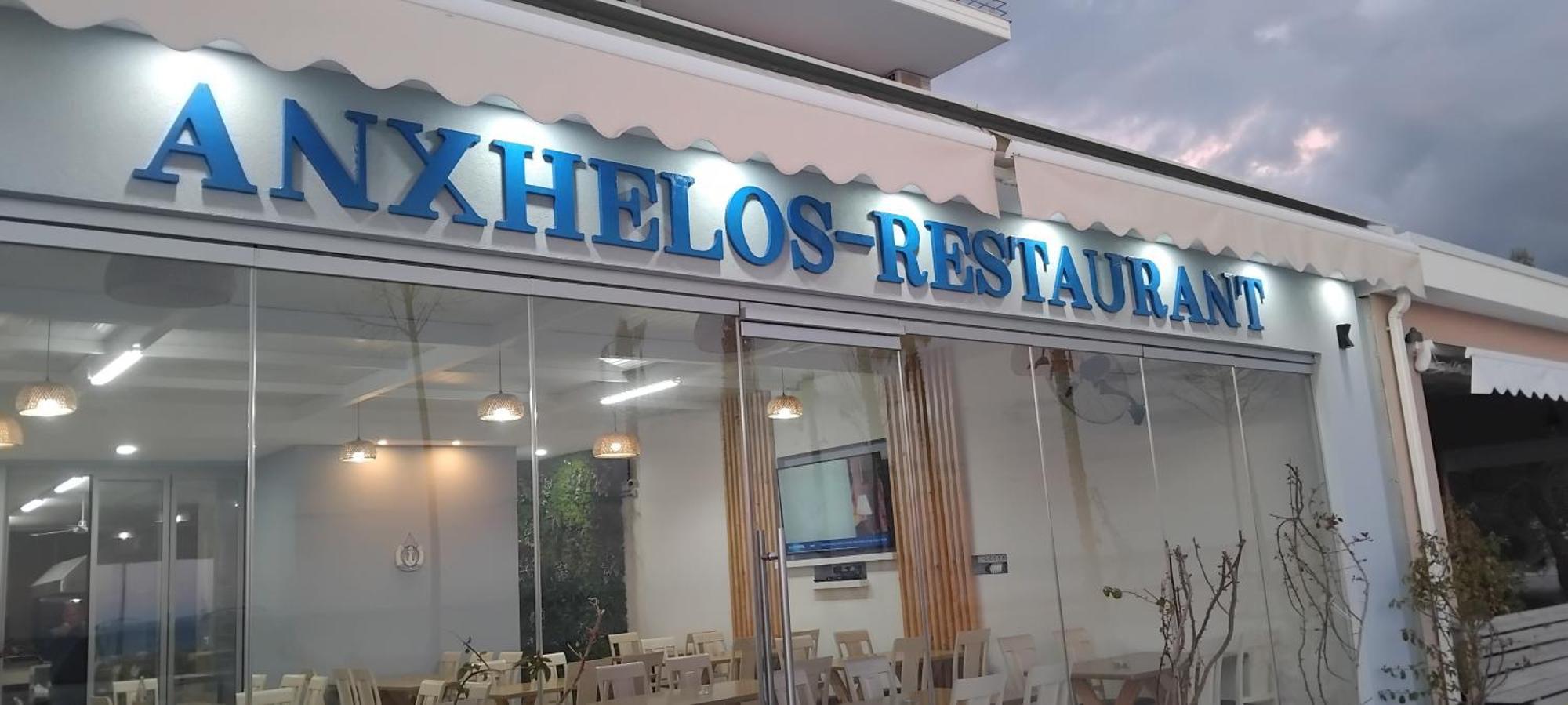 Anxhelos Hotel Himare Buitenkant foto